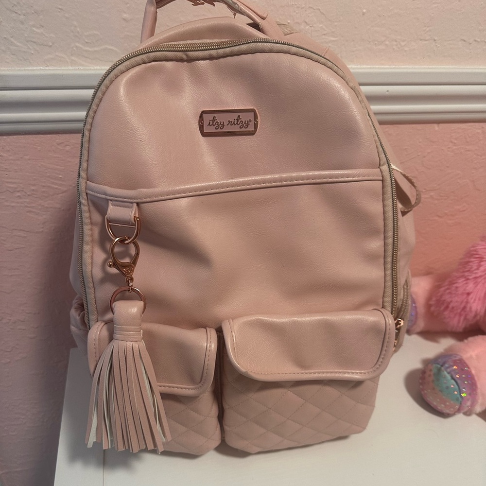 Itzy ritzy blush boss diaper bag